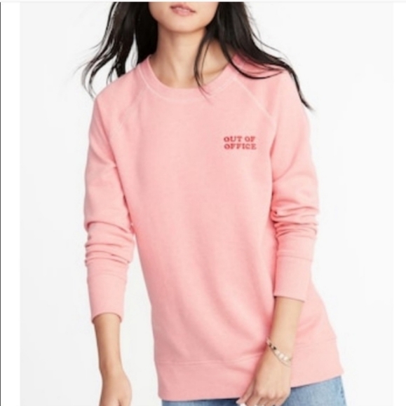 Old Navy Tops - 🌷FREE WITH BUNDLE: Old Navy Pink Sweatshirt